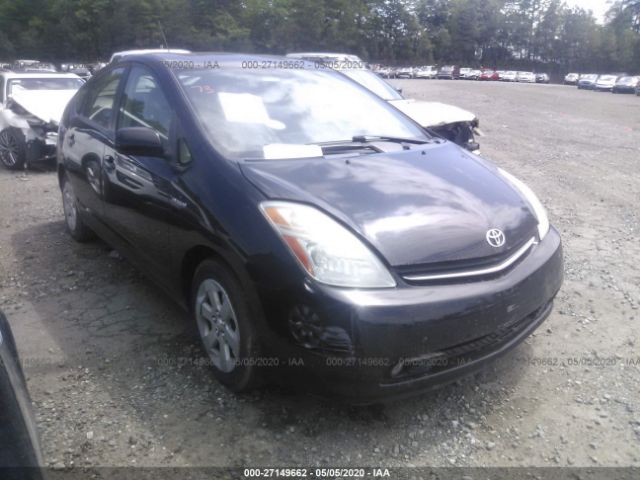 JTDKB20U197878008 - 2009 TOYOTA PRIUS  Black photo 1