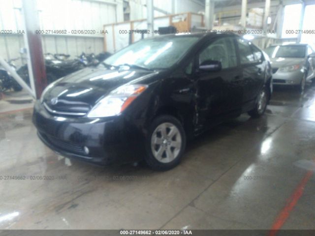 JTDKB20U197878008 - 2009 TOYOTA PRIUS  Black photo 2