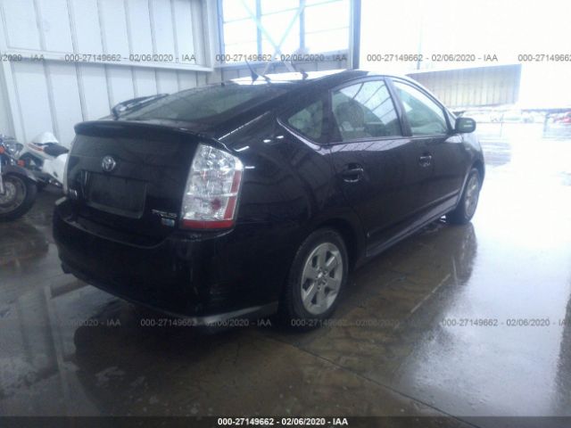 JTDKB20U197878008 - 2009 TOYOTA PRIUS  Black photo 4