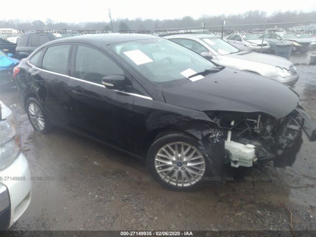 1FADP3J22DL223892 - 2013 FORD FOCUS TITANIUM Black photo 1