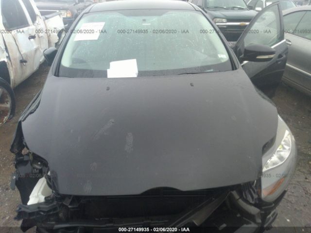 1FADP3J22DL223892 - 2013 FORD FOCUS TITANIUM Black photo 10