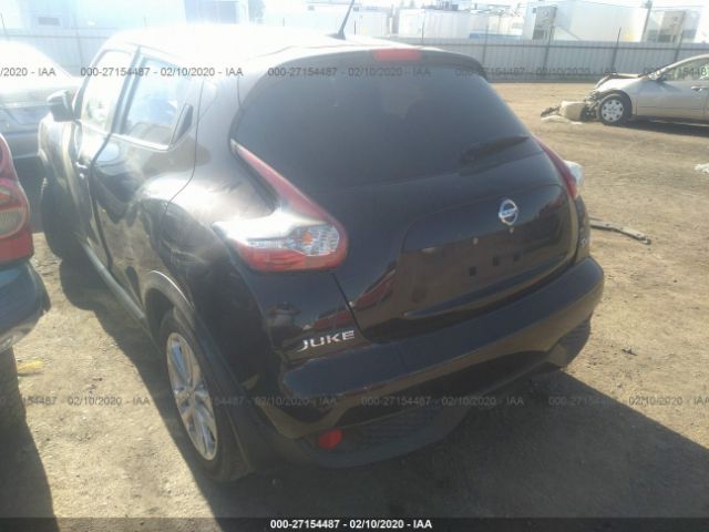 JN8AF5MV3GT655983 - 2016 NISSAN JUKE S/SV/SL/NISMO Black photo 3