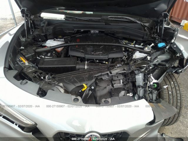 ZASPAJAN2K7C70649 - 2019 ALFA ROMEO STELVIO  Gray photo 10