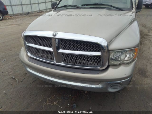 3D7HA18N62G185360 - 2002 DODGE RAM 1500  Beige photo 6