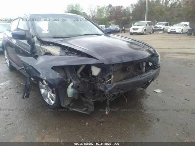 1HGCP36829A022002 - 2009 HONDA ACCORD EXL Blue photo 6