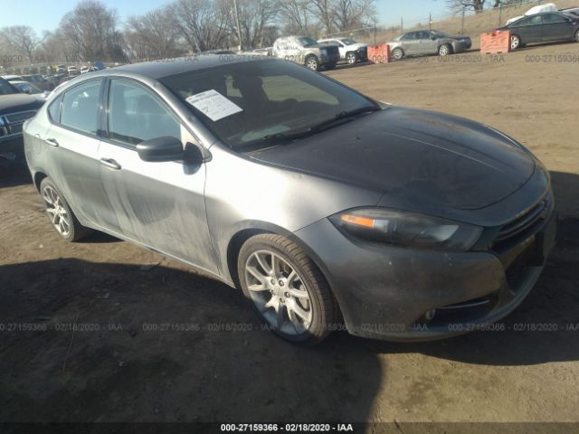 1C3CDFBA7DD269237 - 2013 DODGE DART SXT Gray photo 1