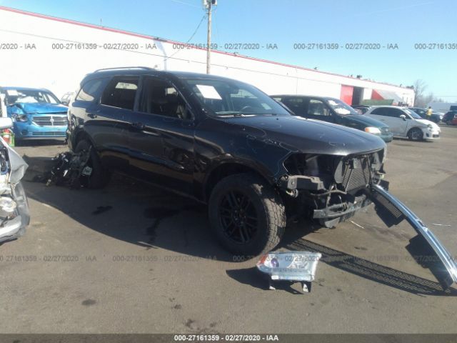 1C4RDJDG5EC475335 - 2014 DODGE DURANGO LIMITED Black photo 1