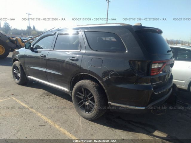 1C4RDJDG5EC475335 - 2014 DODGE DURANGO LIMITED Black photo 3