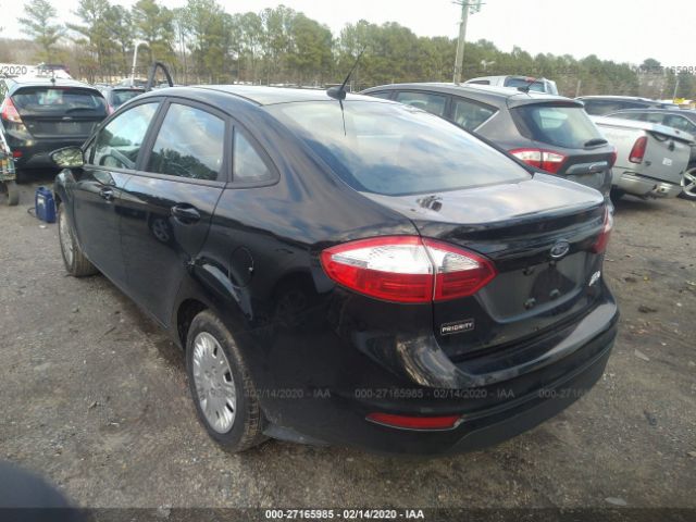 3FADP4AJ4KM147374 - 2019 FORD FIESTA S Black photo 3