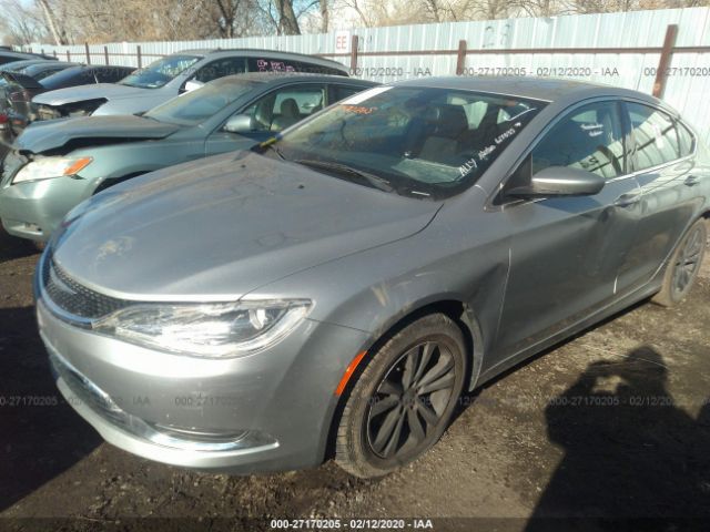 1C3CCCAB4FN617035 - 2015 CHRYSLER 200 LIMITED Silver photo 6