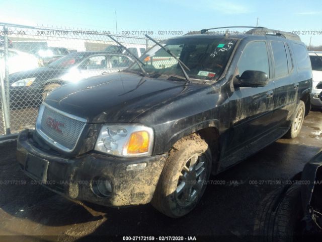 1GKET66M966151195 - 2006 GMC ENVOY DENALI XL Black photo 2