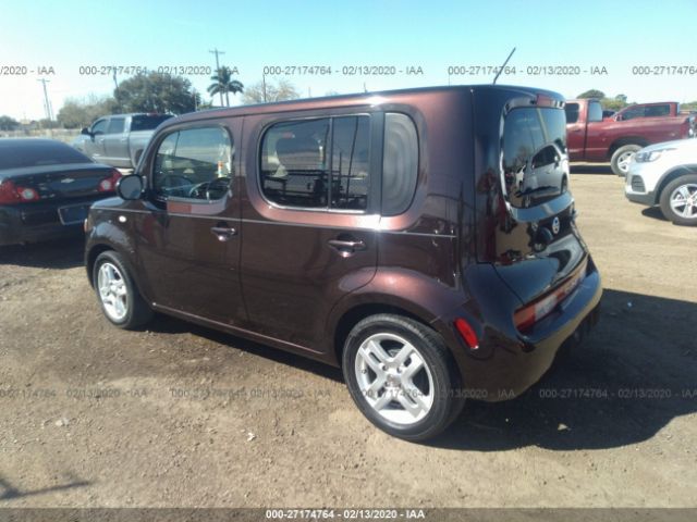 JN8AZ2KRXCT254324 - 2012 NISSAN CUBE S/SL/KROM Brown photo 3