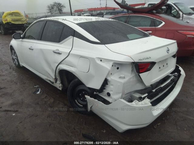 1N4BL4BV7KC193206 - 2019 NISSAN ALTIMA S White photo 3