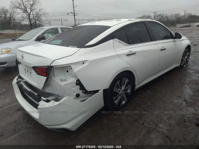 1N4BL4BV7KC193206 - 2019 NISSAN ALTIMA S White photo 4