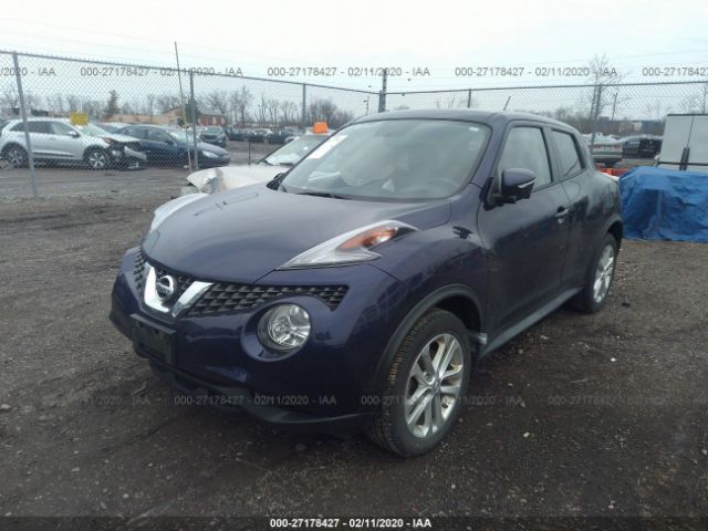 JN8AF5MV4FT555499 - 2015 NISSAN JUKE S/SV/SL/NISMO Dark Blue photo 2