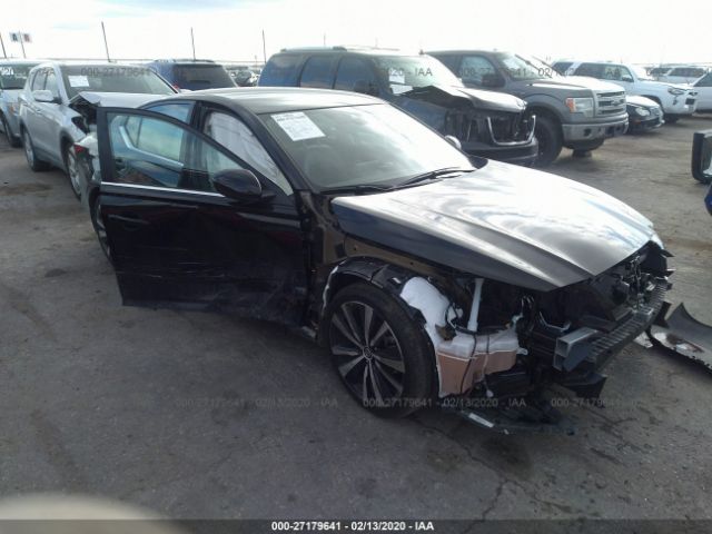 1N4BL4CV8LN308416 - 2020 NISSAN ALTIMA SR Black photo 1