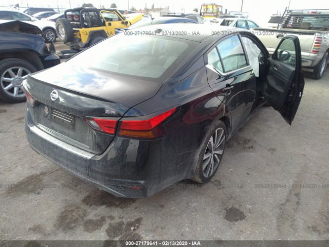 1N4BL4CV8LN308416 - 2020 NISSAN ALTIMA SR Black photo 4