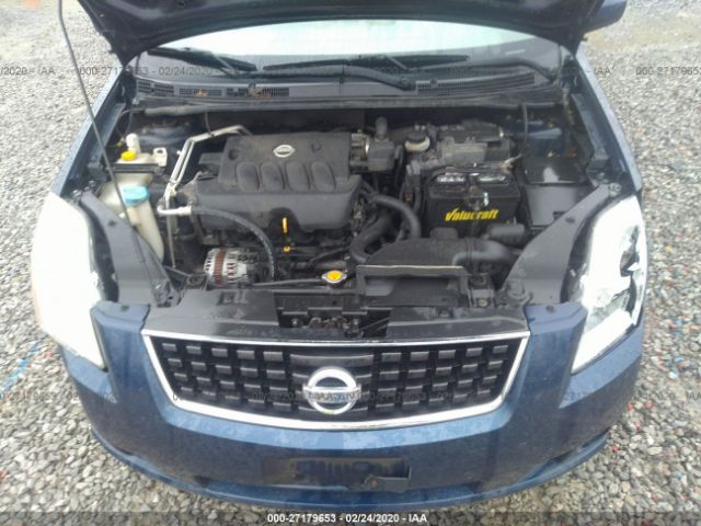 3N1AB61E28L672865 - 2008 NISSAN SENTRA 2.0/2.0S/2.0SL Navy photo 10