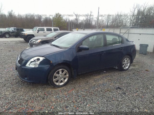 3N1AB61E28L672865 - 2008 NISSAN SENTRA 2.0/2.0S/2.0SL Navy photo 2