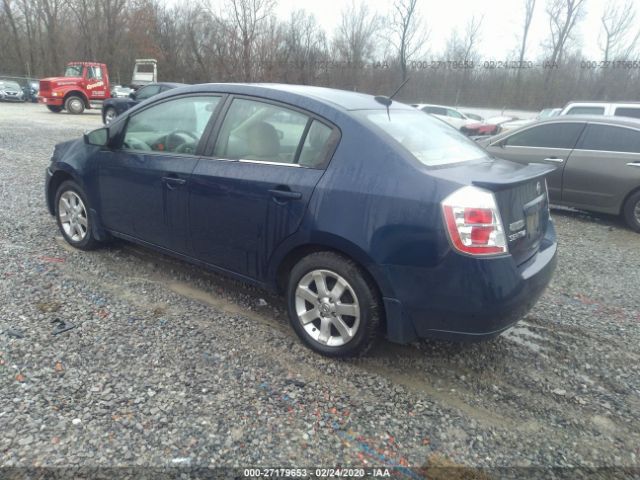 3N1AB61E28L672865 - 2008 NISSAN SENTRA 2.0/2.0S/2.0SL Navy photo 3