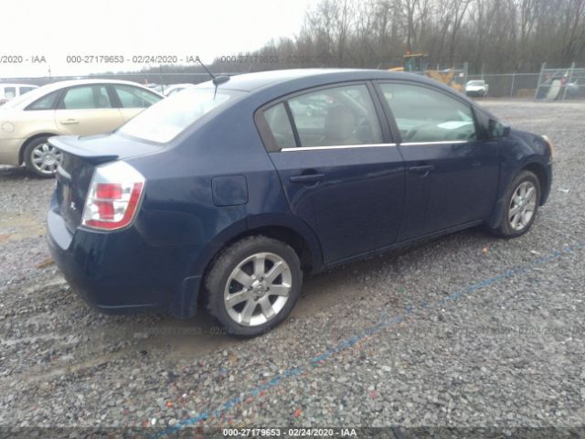 3N1AB61E28L672865 - 2008 NISSAN SENTRA 2.0/2.0S/2.0SL Navy photo 4