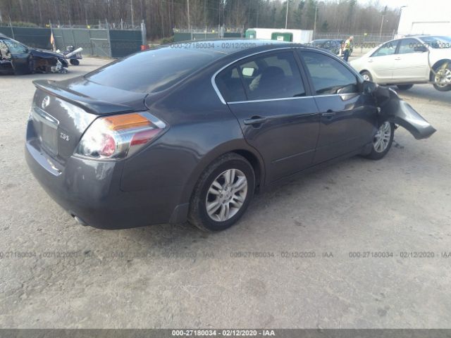 1N4AL2AP2CN561302 - 2012 NISSAN ALTIMA S Gray photo 4