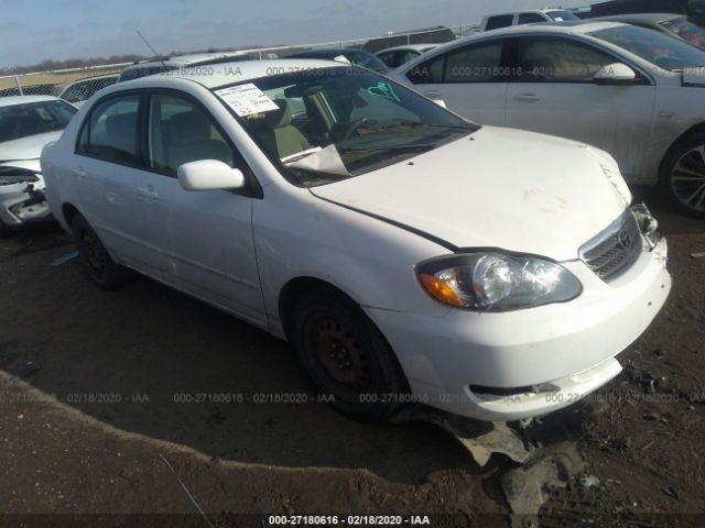 1NXBR32E88Z004273 - 2008 TOYOTA COROLLA CE/LE/S White photo 1