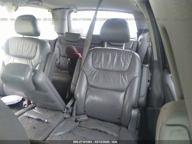 5FNRL38725B115483 - 2005 HONDA ODYSSEY EXL Blue photo 8