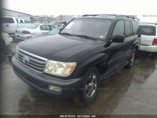 JTEHT05J062097222 - 2006 TOYOTA LAND CRUISER  Black photo 2