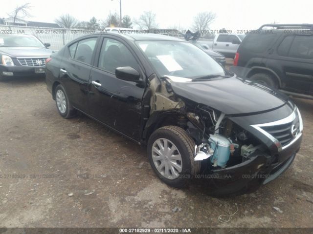 3N1CN7AP6KL817145 - 2019 NISSAN VERSA S/S PLUS/SV Black photo 6