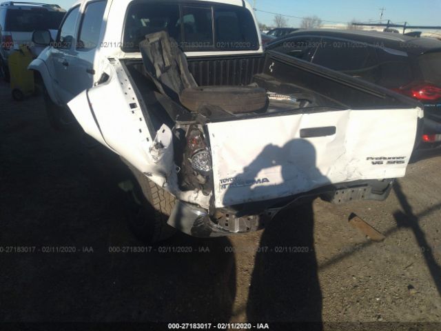 3TMJU4GN5EM173339 - 2014 TOYOTA TACOMA DOUBLE CAB PRERUNNER White photo 6