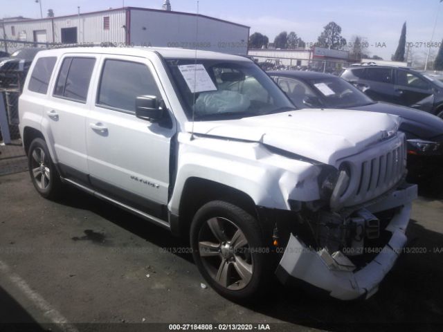 1C4NJPFA2GD794840 - 2016 JEEP PATRIOT LATITUDE White photo 1