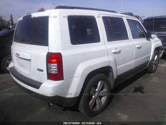 1C4NJPFA2GD794840 - 2016 JEEP PATRIOT LATITUDE White photo 4