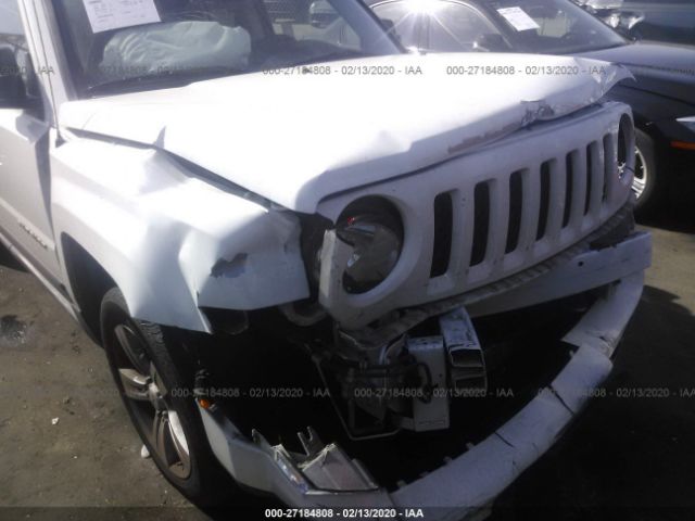 1C4NJPFA2GD794840 - 2016 JEEP PATRIOT LATITUDE White photo 6