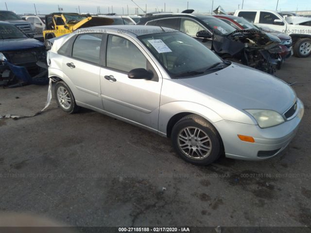 1FAFP34N56W248415 - 2006 FORD FOCUS ZX4 Silver photo 1