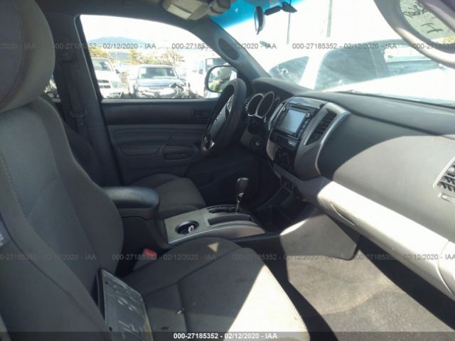 3TMJU4GN0EM173085 - 2014 TOYOTA TACOMA DOUBLE CAB PRERUNNER Gray photo 5