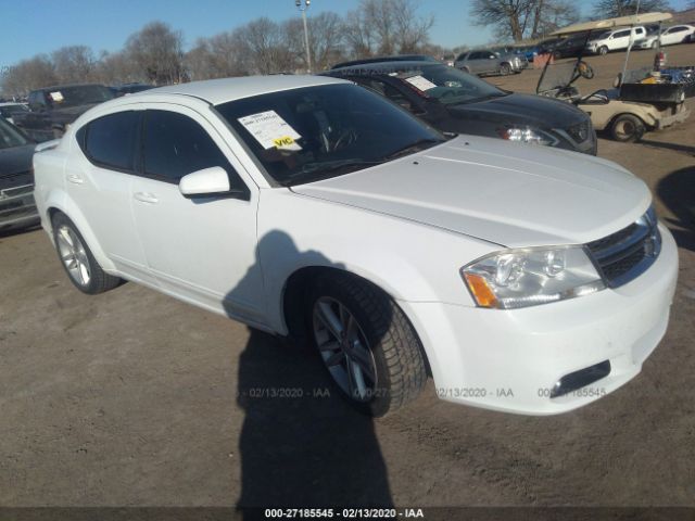 1B3BD1FG1BN584486 - 2011 DODGE AVENGER MAINSTREET White photo 1