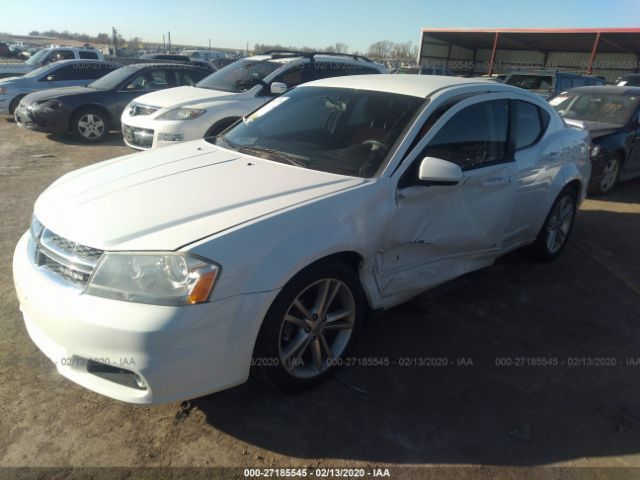 1B3BD1FG1BN584486 - 2011 DODGE AVENGER MAINSTREET White photo 2