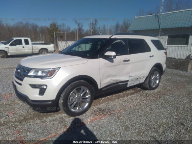 1FM5K8F85KGA58073 - 2019 FORD EXPLORER LIMITED White photo 6