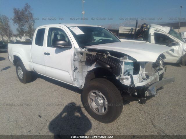5TFRX5GN3LX167806 - 2020 TOYOTA TACOMA ACCESS CAB/SR/SR5 White photo 1