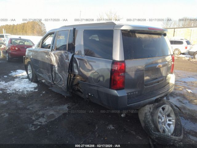 1GNSKBKC3LR164954 - 2020 CHEVROLET TAHOE K1500 LT Gray photo 3