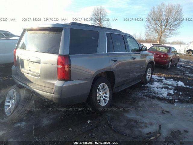 1GNSKBKC3LR164954 - 2020 CHEVROLET TAHOE K1500 LT Gray photo 4