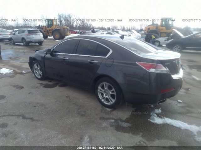 19UUA86569A007432 - 2009 ACURA TL  Gray photo 3