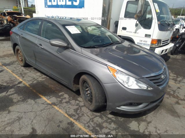 5NPEB4AC9DH510601 - 2013 HYUNDAI SONATA GLS Gray photo 1