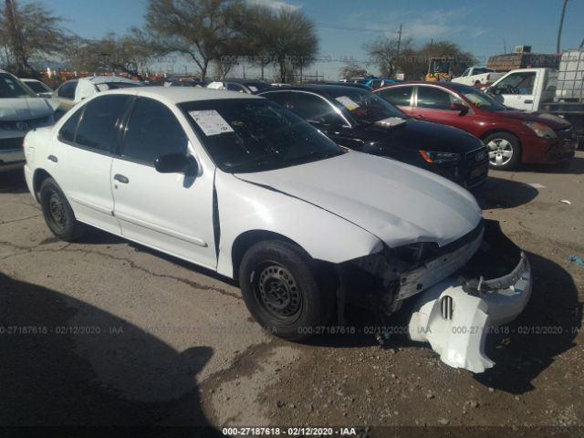 1G1JC52F347107205 - 2004 CHEVROLET CAVALIER  White photo 1