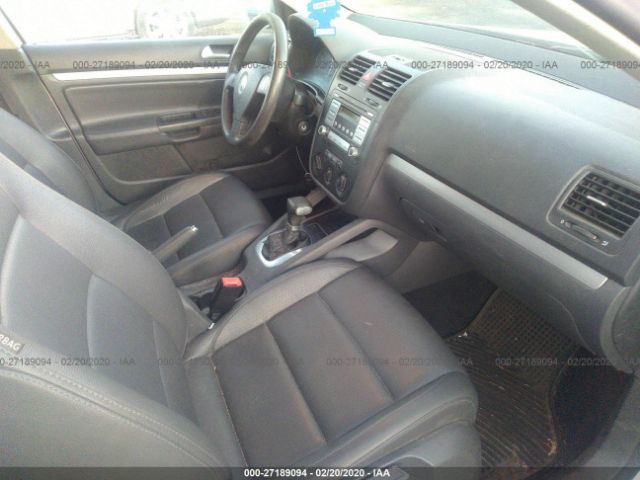 3VWEF71KX7M059171 - 2007 VOLKSWAGEN JETTA WOLFSBURG 银色 照片 5