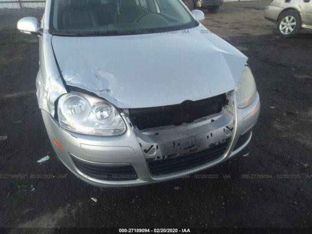 3VWEF71KX7M059171 - 2007 VOLKSWAGEN JETTA WOLFSBURG 银色 照片 6
