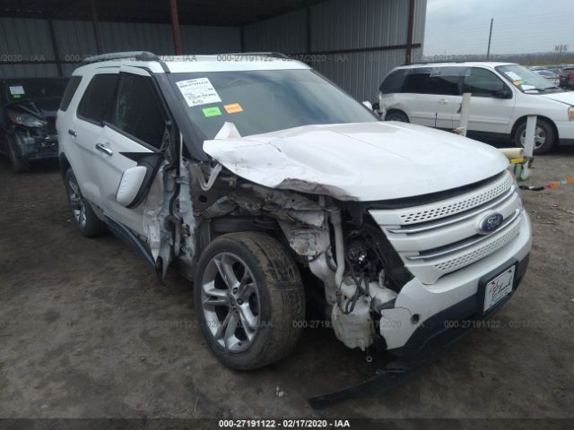 1FMHK7F83BGA56622 - 2011 FORD EXPLORER LIMITED White photo 1