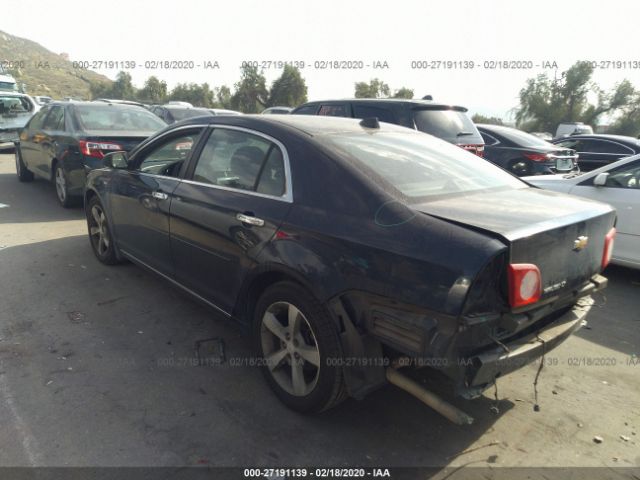 1G1ZC5E04CF346177 - 2012 CHEVROLET MALIBU 1LT 蓝色 照片 3