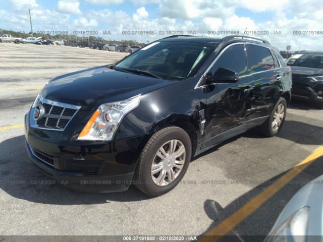 3GYFNGE32CS645182 - 2012 CADILLAC SRX  Black photo 2